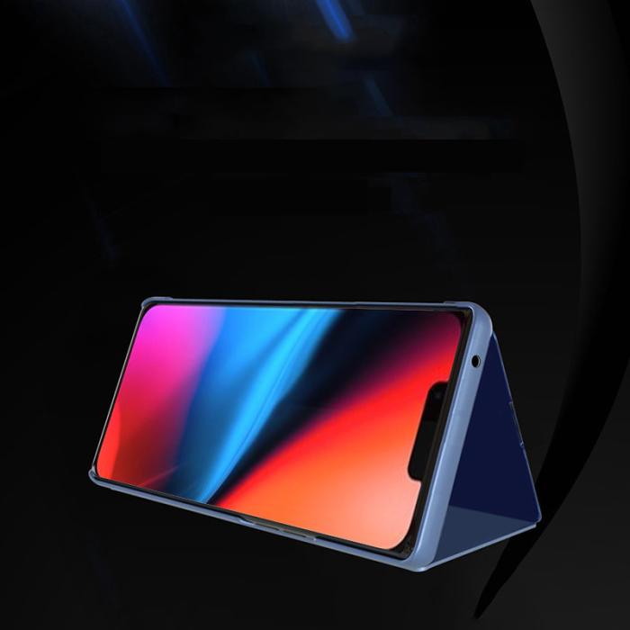 Ruhtel - Clear View Fodral iPhone 13 Mini - Svart