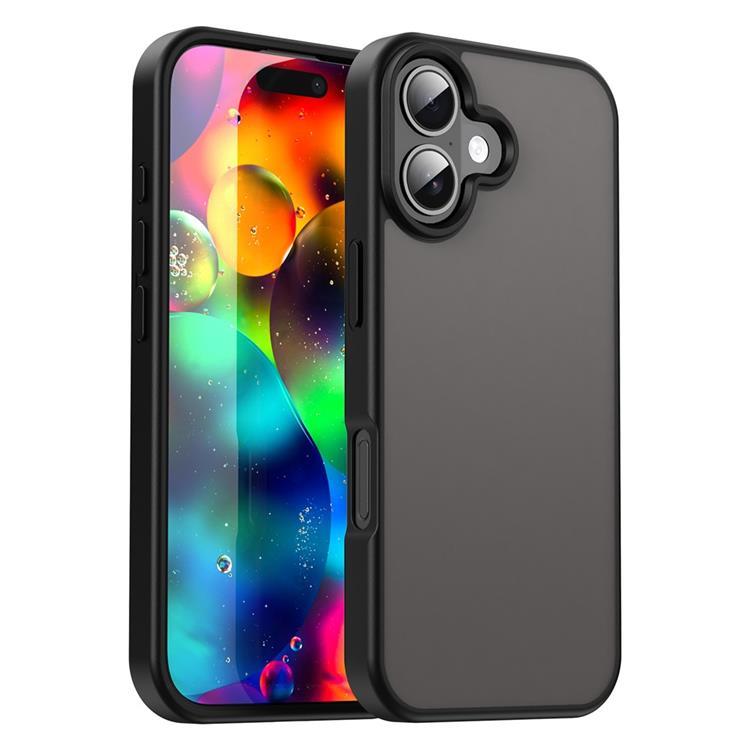 iPhone 17 Mobilskal Skin Touch Matte (Svart) | 2353 | AlltMobil