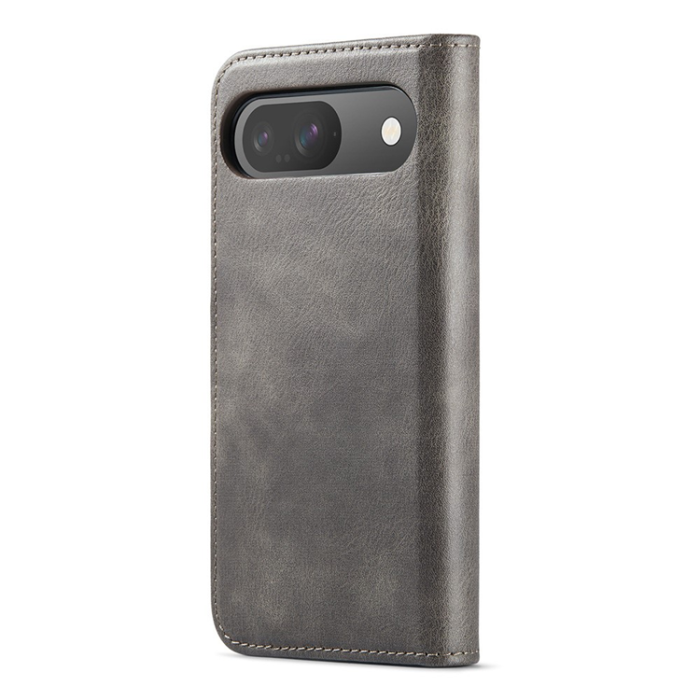 DG.MING - DG.MING Google Pixel 10/10 Pro Plånboksfodral Split Läder - Grå