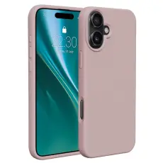 Etteri - Etteri Mobilskal till iPhone 16 Plus Silikon - Ljusrosa