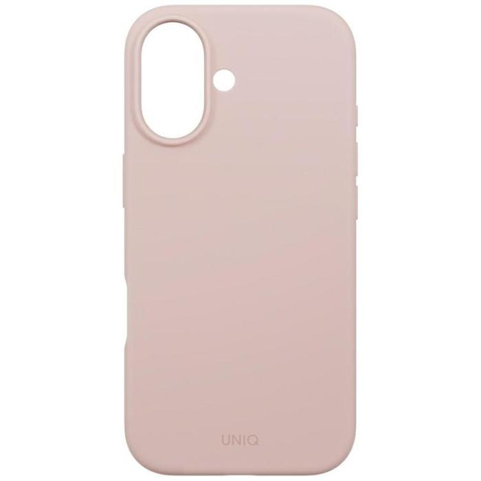 UNIQ - UNIQ iPhone 17 Mobilskal MagSafe Lino - Rosa