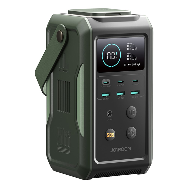 JOYROOM Powerbank 75000mAh 100W JR-PBF10 - Armégrön | 505295 | AlltMobil