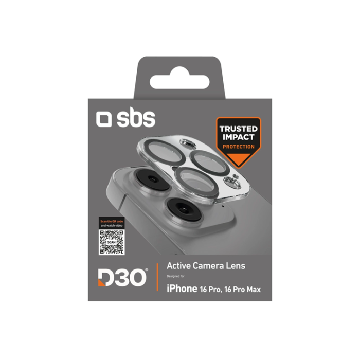 SBS - SBS iPhone 16 Pro Max/16 Pro Kameralinsskydd Härdat Glas