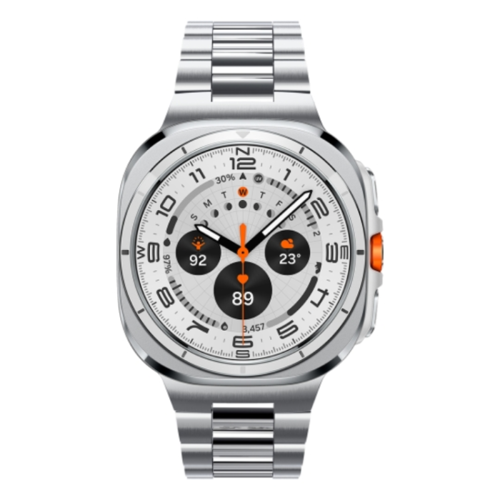 Spigen - Spigen Galaxy Watch Ultra (47mm) Armband Modren Fit - Silver