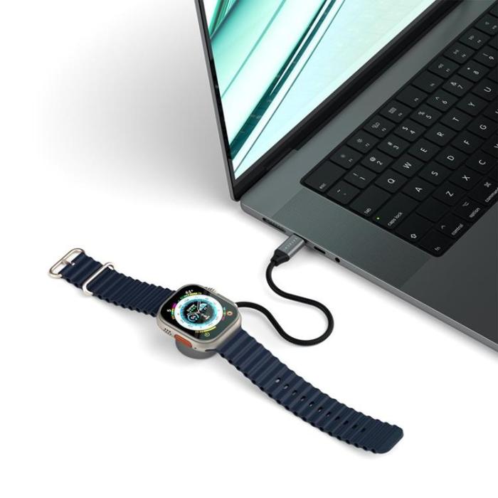 Satechi - Satechi USB-C Magnetisk Snabbladdningskabel för Apple Watch