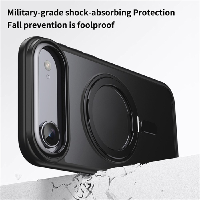 A-One Brand - iPhone 17 Air Mobilskal MagSafe Kickstand Matte - Blå