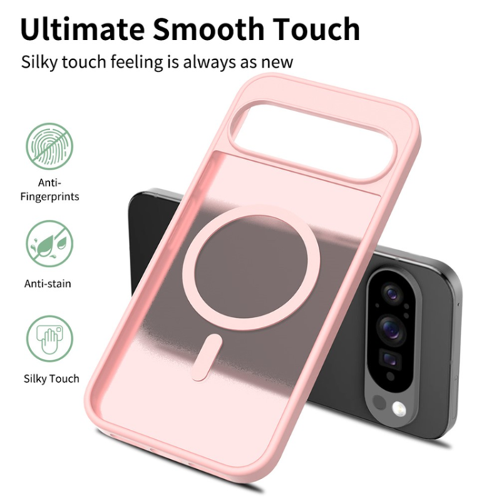A-One Brand - Google Pixel 10 Pro XL Mobilskal MagSafe Skin Touch - Rosa