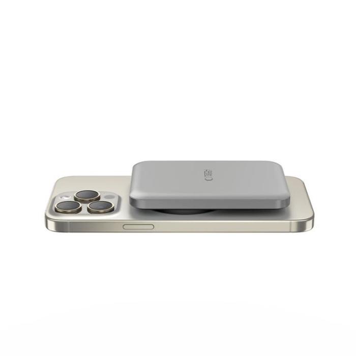 Tech-Protect - Tech-Protect Magsafe Trådlös Powerbank 5000mAh - Titanium