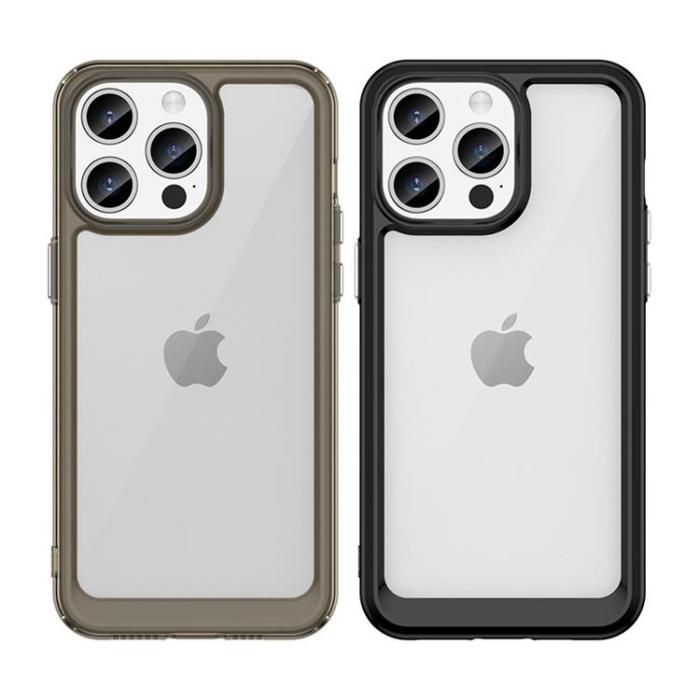 OEM - iPhone 15 Pro Max Mobilskal Outer Space - Svart