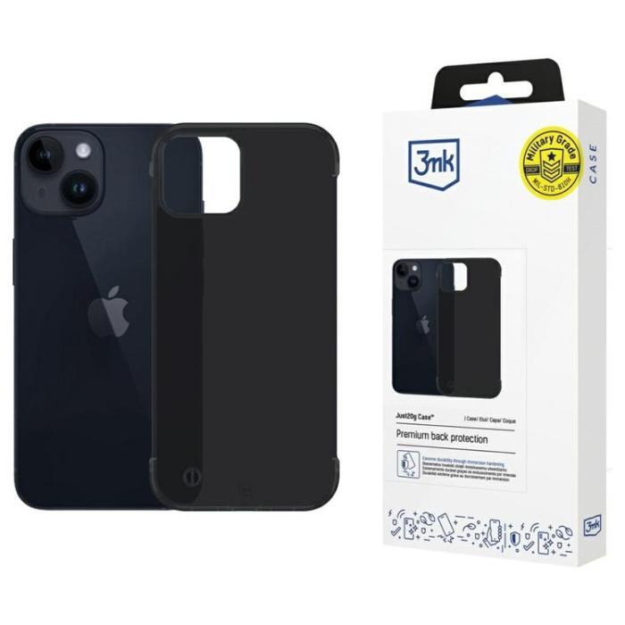 3MK - 3MK iPhone 15 Mobilskal Matt Just20g - Svart