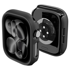 Spigen - Spigen Skal F&ouml;r Apple Watch 12 (46mm) Thin Fit - Svart