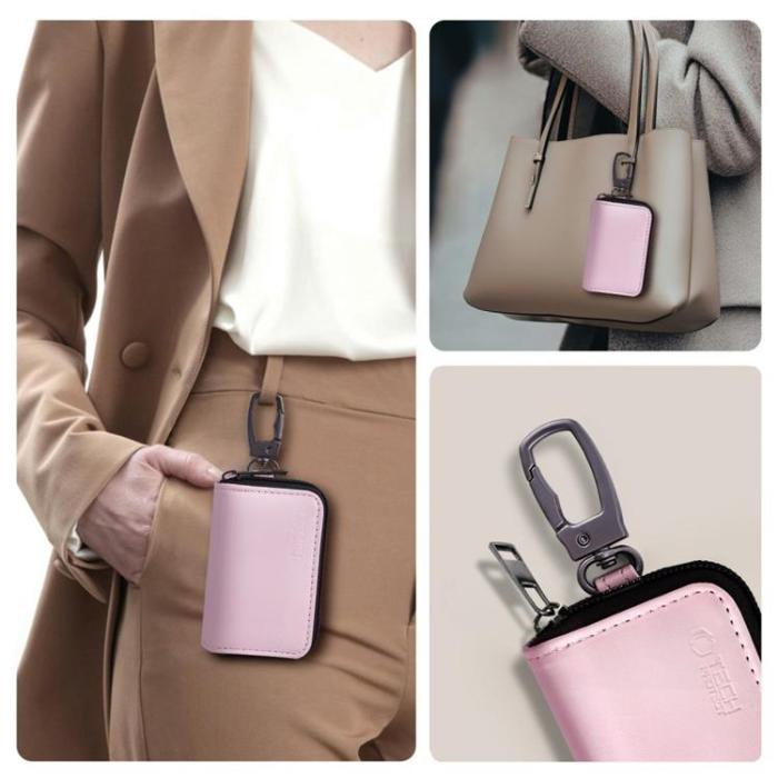 Tech-Protect - Tech-Protect RFID-Bblockerande Skal keyless – Rosa
