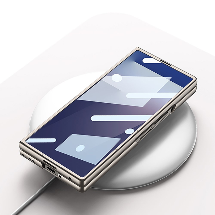 GKK - GKK Galaxy Z Fold 7 Mobilskal Handrem Med Fram Härdat Glas