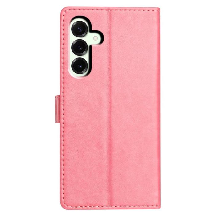OEM - Samsung Galaxy A57 Plånboksfodral Konstläder Ställfunktion - Roséguld