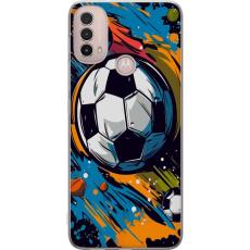 iSecrets - Mobilskal till Motorola Moto E40 med Fotbollar