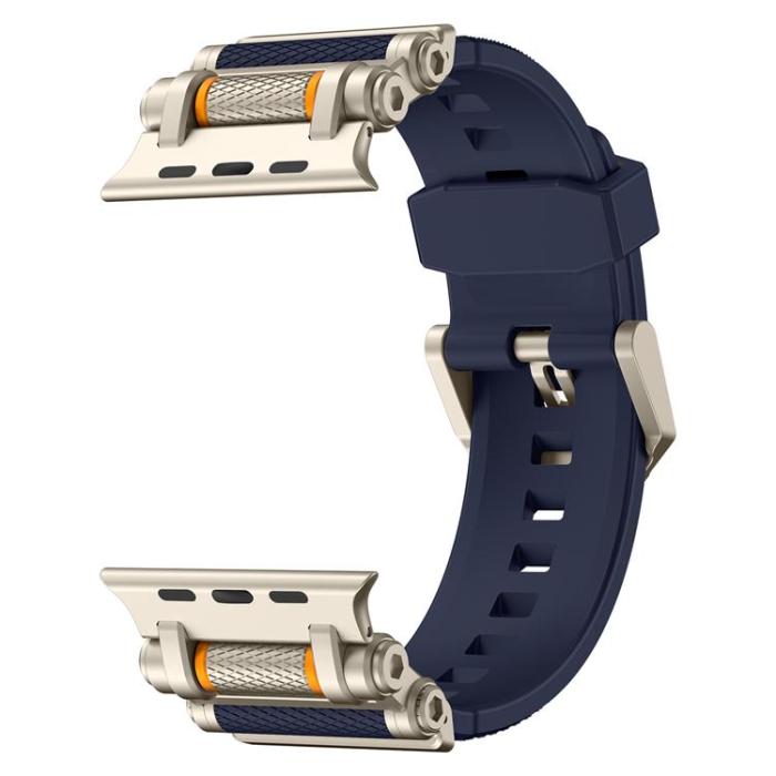 Boom of Sweden - Apple Watch Ultra (49mm) Armband Rotation Axis Silikon - Blå