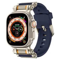 OEM - Apple Watch Ultra (49mm) Armband Rotation Axis Silikon - Bl&aring;