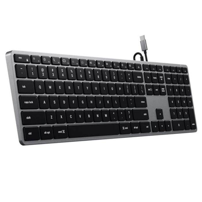 Satechi - Satechi W3 USB-C Tangentbord - Nordisk Layout