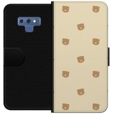 iSecrets - Pl&aring;nboksfodral till Samsung Galaxy Note9 med Bj&ouml;rnm&ouml;nster