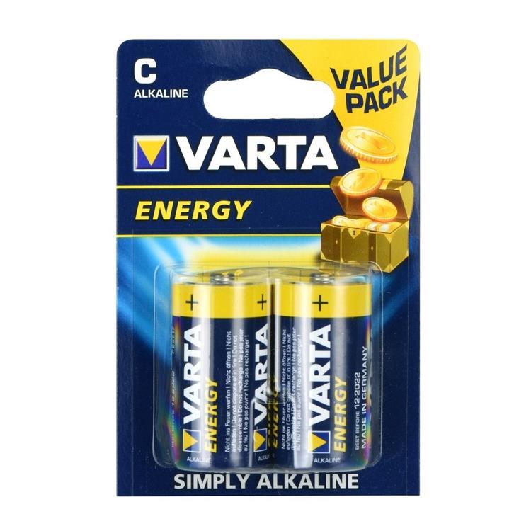 Varta 2-st Alkaliskt Batteri R14 (Type C) Superlife | 505295 | AlltMobil
