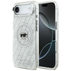 KARL LAGERFELD - Karl Lagerfeld iPhone Air Mobilskal Magsafe Karl Head Logo - Grå