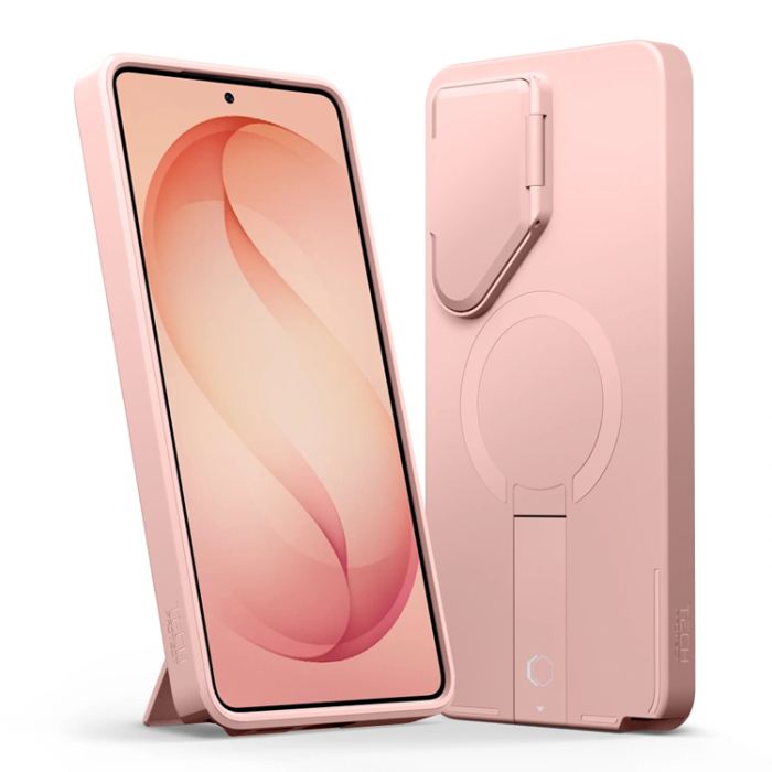 Tech-Protect - Tech-Protect Mobilskal För Galaxy S26 Ultra Magsafe Kevlar Aura - Rosa