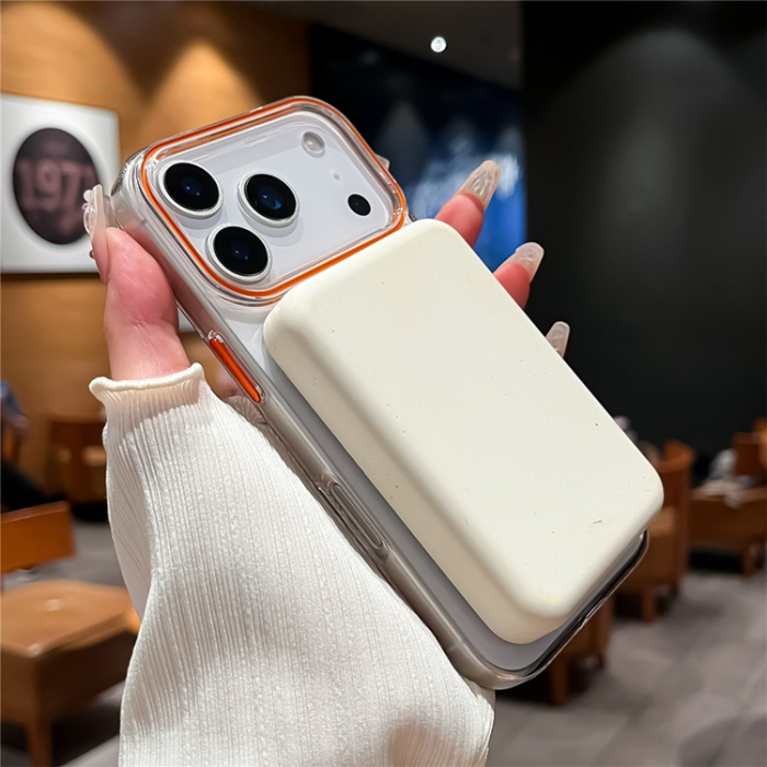 A-One Brand - iPhone 17 Pro Mobilskal MagSafe TPU + PC - Orange