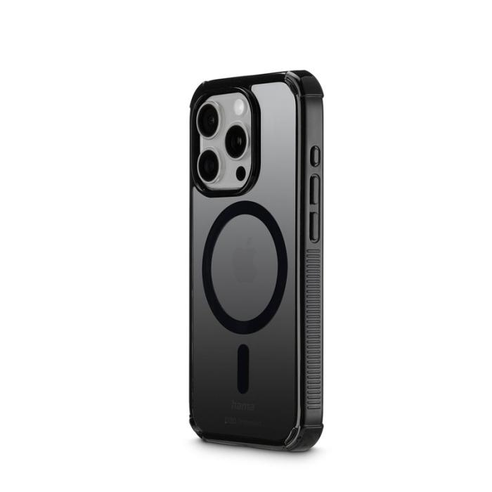 Hama - HAMA Mobilskal Extreme Protect iPhone 15 Pro MagCase Svart