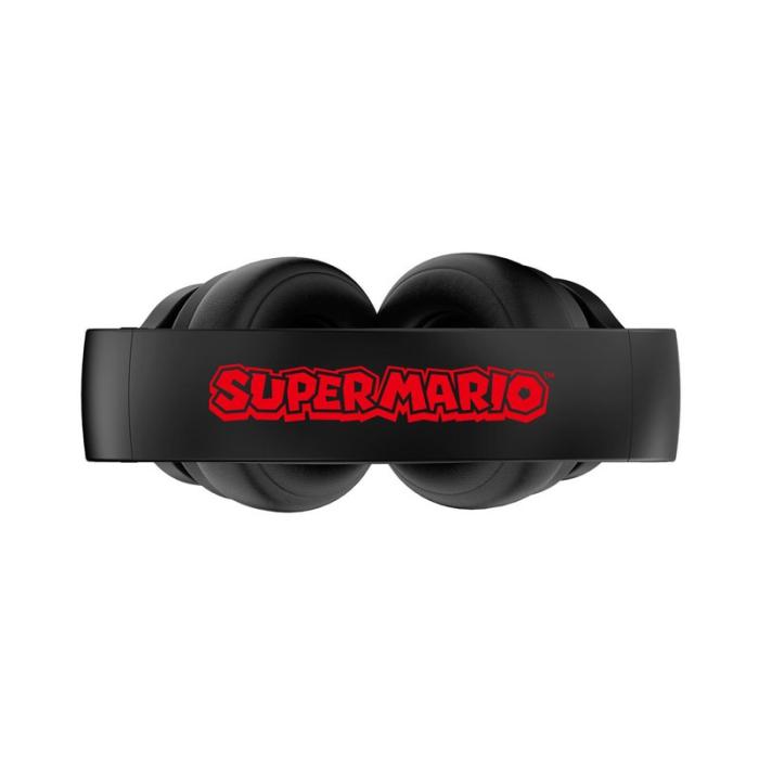 SUPERMARIO - SUPERMARIO Hörlur Super Mario Over-Ear Trådlös LED Ljus Ljuddelning