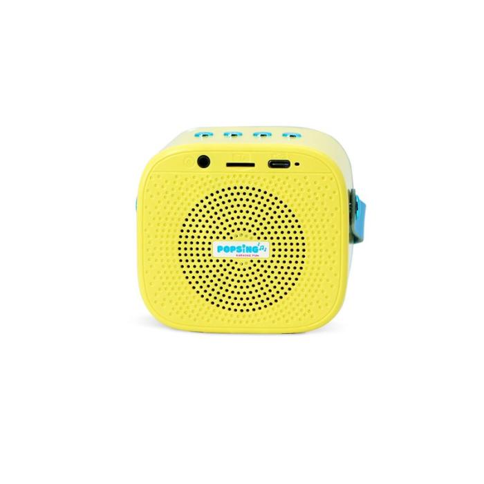 SVAMPBOB - SVAMPBOB Karaokehögtalare med Mikrofon Svampbob Popsing LED