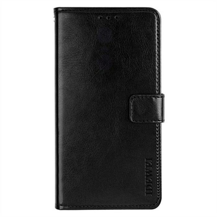 IDEWEI - IDEWEI Mobilfodral för Samsung Galaxy S26 Ultra Konstläder Kickstand - Svart