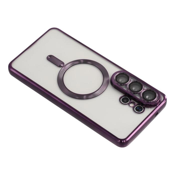 OEM - Mobilskal för Samsung Galaxy S26 Ultra Magnetiskt TPU - Lila