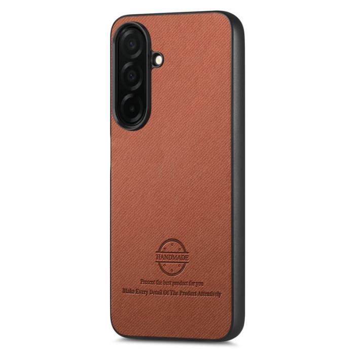 OEM - Mobilskal för Samsung Galaxy S26 Konstläder - Brun