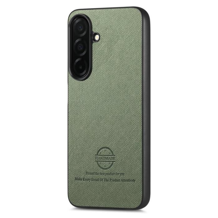 OEM - Mobilskal för Samsung Galaxy S26 Konstläder - Grön