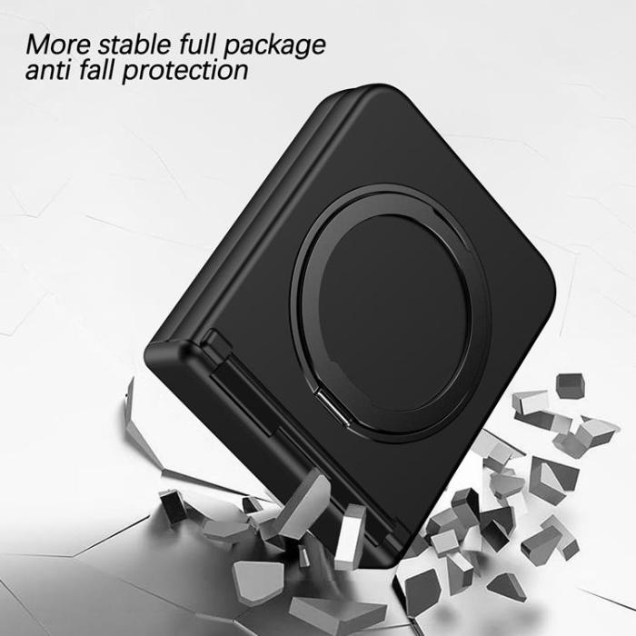A-One Brand - Galaxy Z Flip 7 Mobilskal Magsafe Spring Hinge - Svart