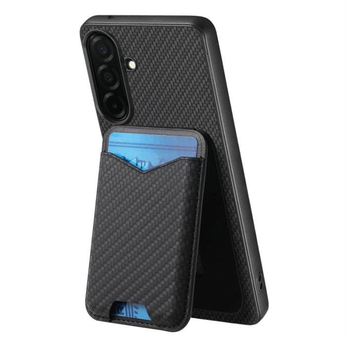 CASENEO - CASENEO Mobilskal för Samsung Galaxy S26 Plus Fällbart Kickstand - Svart