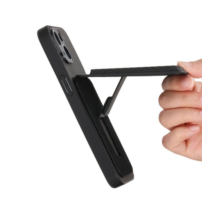 CASENEO - CASENEO Mobilskal för Samsung Galaxy S26 Plus Fällbart Kickstand - Svart