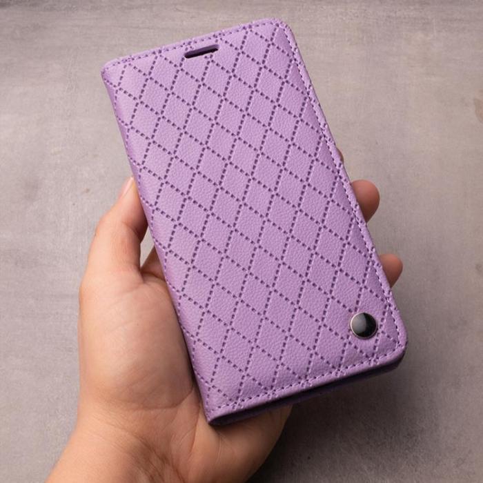 OEM - Galaxy A26 5G Plånboksfodral Smart Caro - Lila