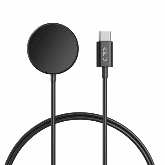 Samsung - Tech-Protect Galaxy Watch Magnetisk laddning Type-C Kabel 100cm MC03