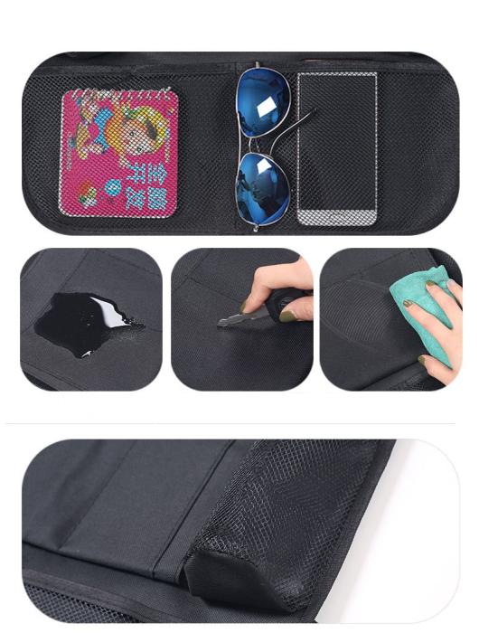 OEM - [1-PACK] Universal iPad-hållare för bilens baksäte med flera fack