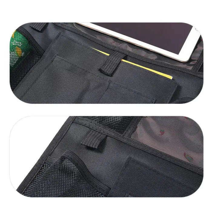OEM - [1-PACK] Universal iPad-hållare för bilens baksäte med flera fack