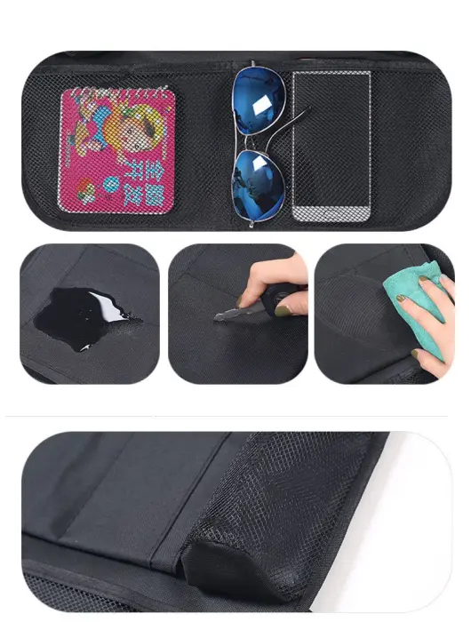 OEM - [1-PACK] Universal iPad-hållare för bilens baksäte med flera fack