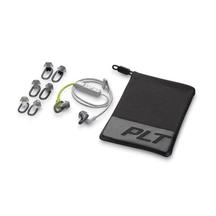 Plantronics - PLANTRONICS Backbeat FIT 305 In-Ear Trådlös - Grå / Limegrön