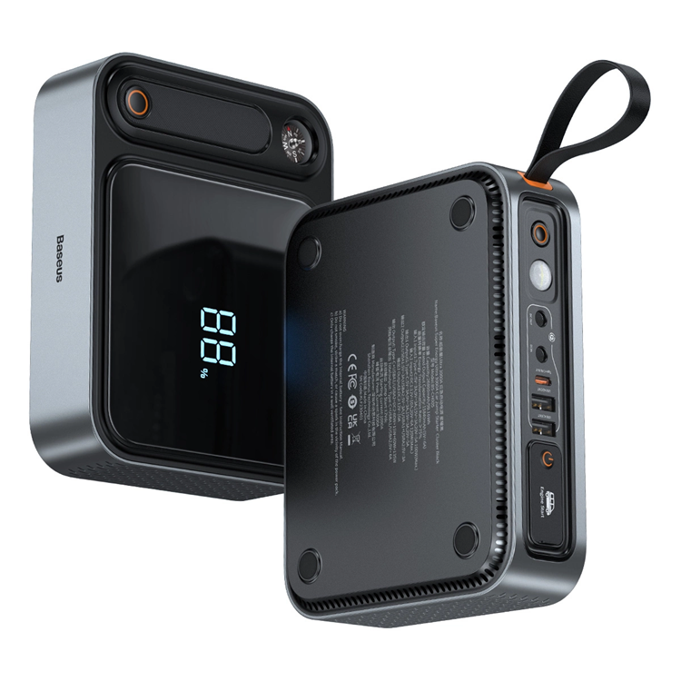 Baseus Powerbank Jump Starter 3000A Super Energy Ultra - Svart | 505295 | AlltMobil