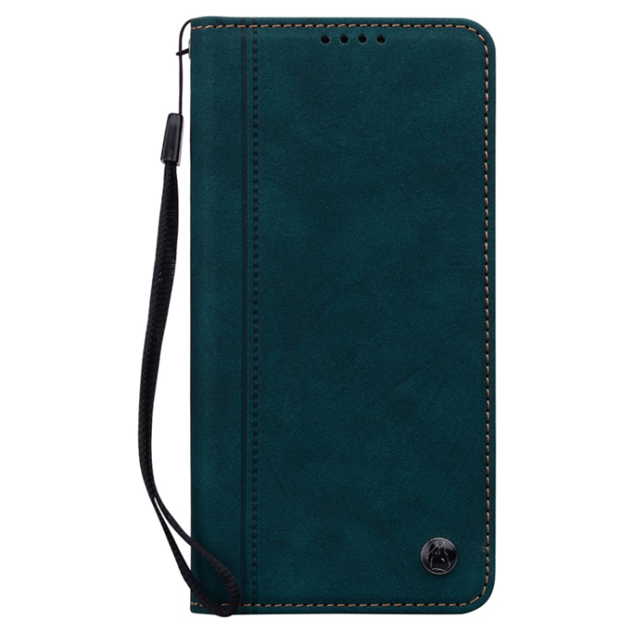 A-One Brand - iPhone Air Plånboksfodral med Rem Lines Pattern - Grön
