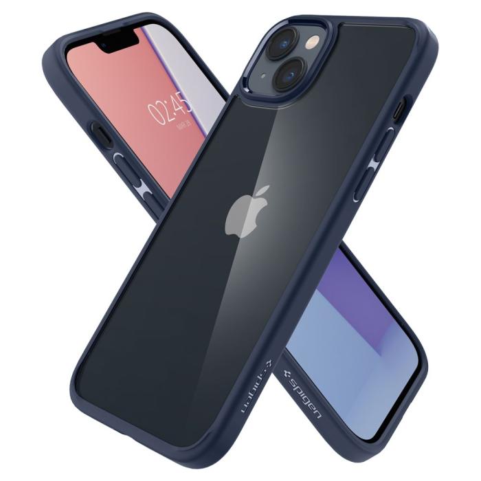 Spigen - Spigen iPhone 14 Plus Skal Ultra Hybrid - Marinblå