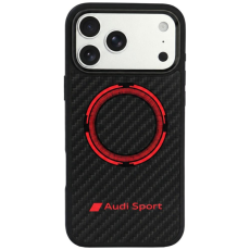 Audi - Audi Mobilskal F&ouml;r iPhone 18 Pro Max/17 Pro Max Magsafe RSQ Carbon Fiber