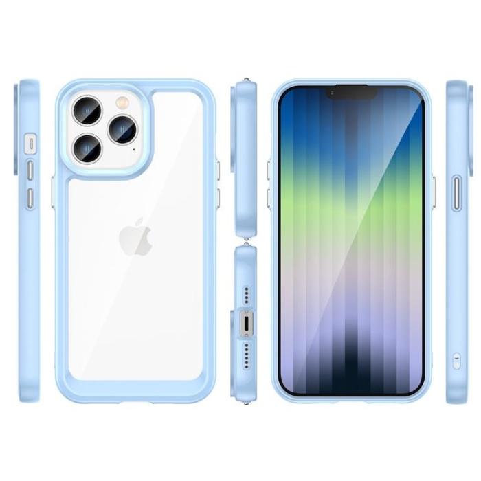 OEM - iPhone 14 Pro Skal Outer Space - Blå