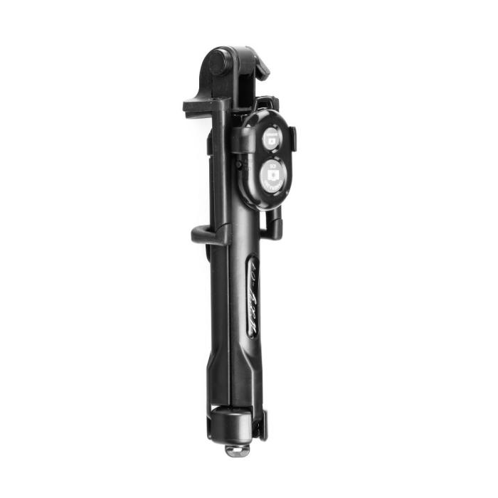 Forcell - Combo Bluetooth Selfie Stick med Stativ - Svart