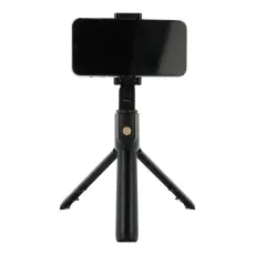 Forcell - Combo Bluetooth Selfiestick med Stativ - Svart
